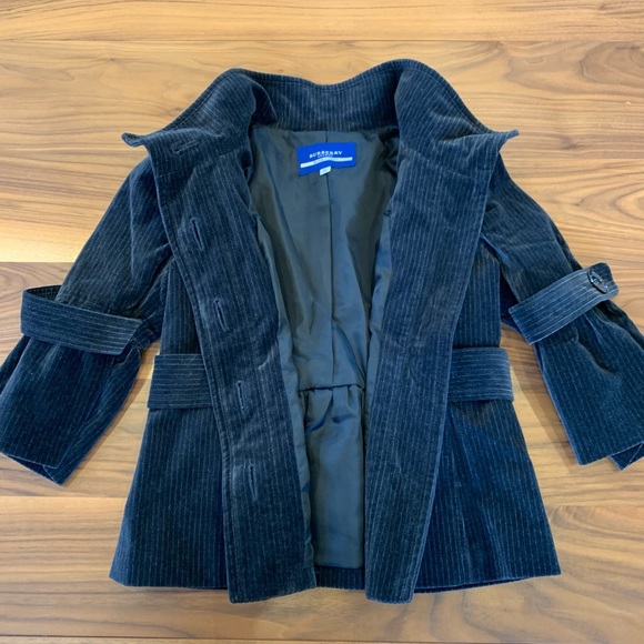 Burberry Blue Label Charcoal Jacket Size XS - Picture 7 of 10